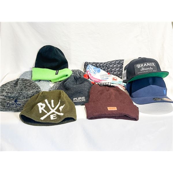 2 New Caps, 7 Beanies & 2 Buffs