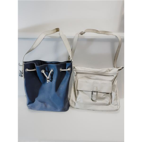 Lacoste Vinyl Bucket Bag & Danier Leather Purse