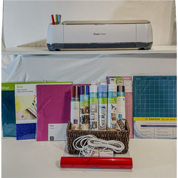 Cricut Maker with Accessories Lot