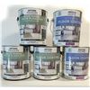 Image 1 : 5 Cans Rust-Oleum Home Interior Floor Coating – Unopened