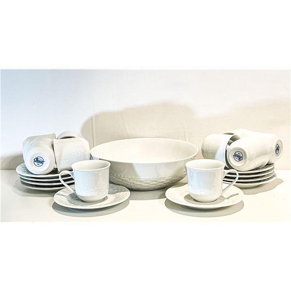 Gibson Everyday Sarasota White Lattice Set