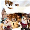 Image 3 : Vintage Hand-Painted Hobbiest Ceramic North Pole Scene