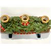 Image 3 : Vintage Atlantic Mold Christmas Centerpiece Candle Holder