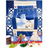 Image 1 : Mixed Holiday Collection – Quilted Wall Hanging, Angel, and Décor