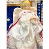 Image 3 : Mixed Holiday Collection – Quilted Wall Hanging, Angel, and Décor