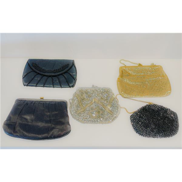 Mixed Vintage Evening Handbags – Mostly Beaded