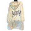 Image 1 : Yitty Oversized Long Hoodie – Cream – Size XL (Fits 2X–3X) – New