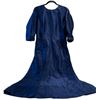 Image 1 : Midnight Blue Full-Length Dress – XL – Mermaid Silhouette, Dupioni-Like Fabric