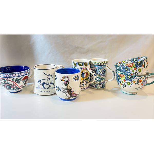 Anthropologie Mug & Teacup Collection – Molly Hatch, Lee Page Hanson & More