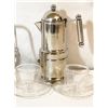 Image 2 : Vintage Espresso Maker Lot – Alpo & Vev Vigano Kontessa with Cup Sets