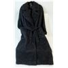 Image 1 : Hilary Radley Full-Length Black Mohair Coat – Size 12, Relaxed Fit