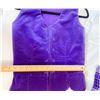 Image 3 : Highland National Dance Costume – Purple Velvet Vest with Purple and Blue Tartan Skirt and 
