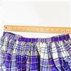 Image 4 : Highland National Dance Costume – Purple Velvet Vest with Purple and Blue Tartan Skirt and 