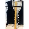 Image 8 : Highland Dance Competition Jacket and Vest – Both are Black Velvet with Silver Trim