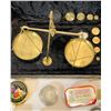 Image 7 : Eclectic Vintage Lot – Victorian Gold-Filled Baby Pin, Brass Balance Scale, Edgeworth Tobac