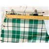 Image 4 : Vintage Highland Dance Costume – Green Velvet Vest & Matching Green Tartan Kilt