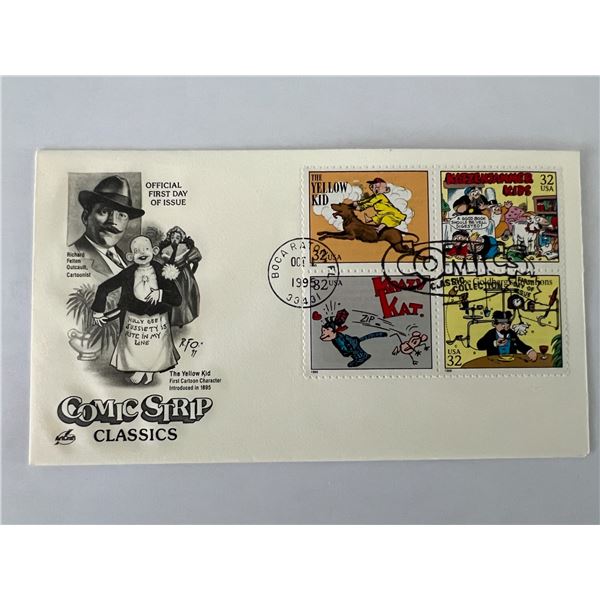 The Comic Strip Commemorative FDC