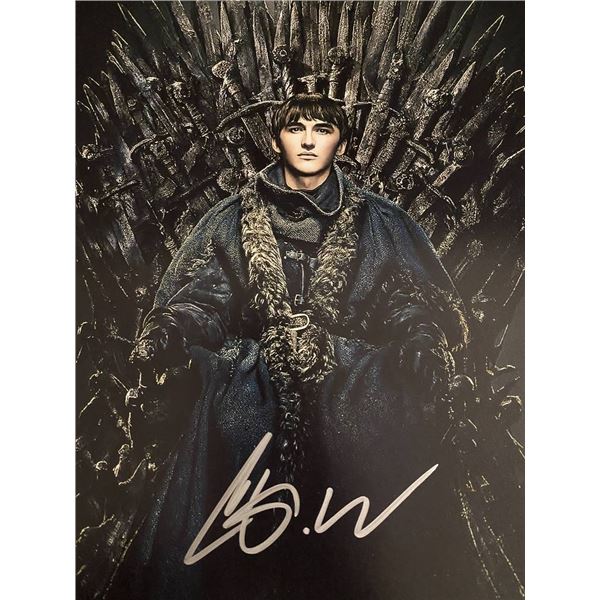 Game of Thrones Isaac Hempstead Wright signed photo