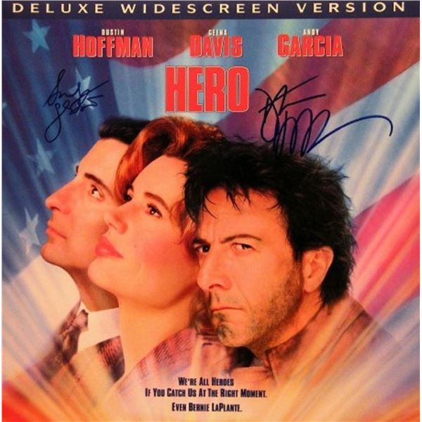 Dustin Hoffman and Andy Garcia signed LaserDisc