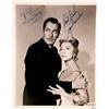 Image 1 : Vincent Price and Agnes Moorehead signed portrait photo