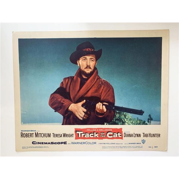 Track of the Cat original 1954 vintage lobby card