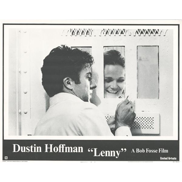 Lenny 1974 original vintage lobby card