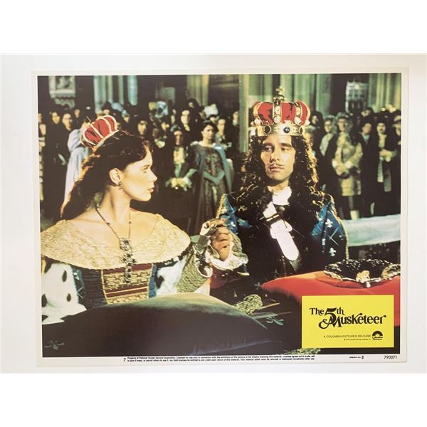 The 5th Musketeer original 1979 vintage lobby card