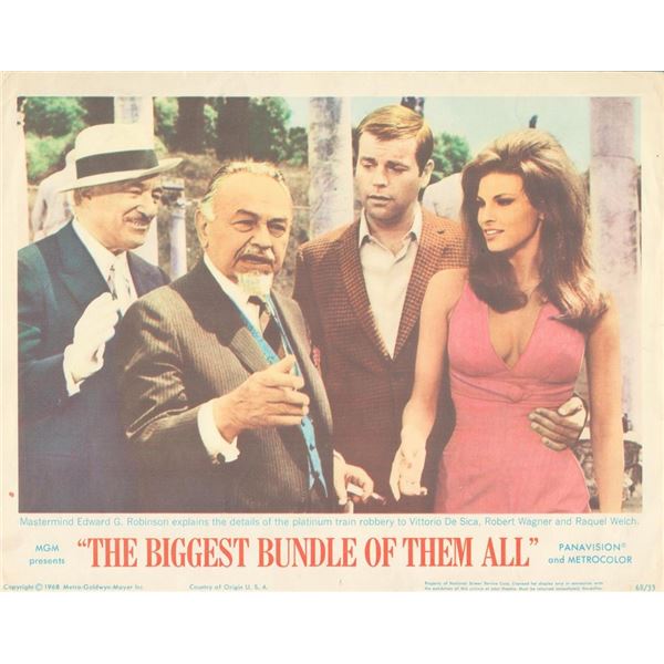 The Biggest Bundle of Them All 1968 _x000d_ original vintage lobby card