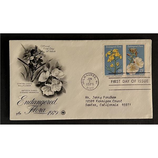 Endangered Flora First Day Cover