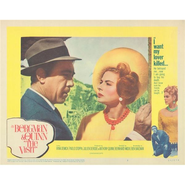 The Visit set of 8 original lobby cards