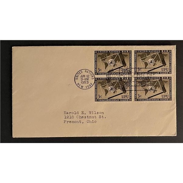 United Nations First Day Cover