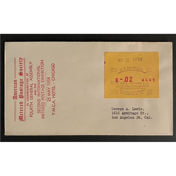 Metered Postage Society Cover