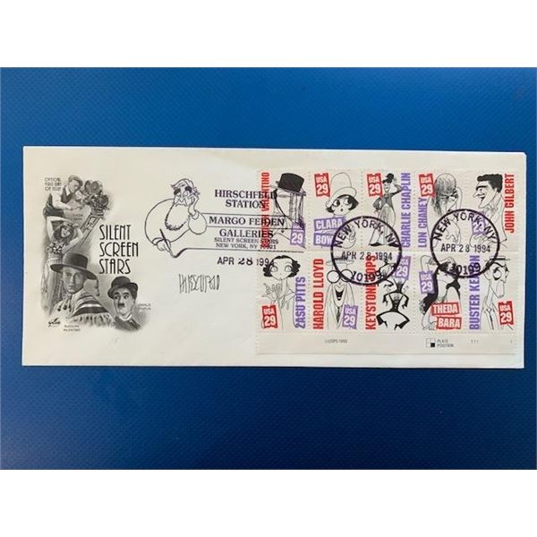 Silent Screen Stars First Day Cover