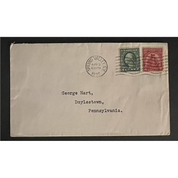 United States 1937 cover