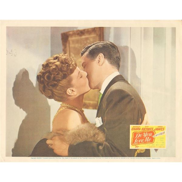 Do You Love Me 1945 original vintage lobby card