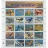 Image 1 : USPS 1997 Classic American Aircraft - Sheet of Twenty Stamps