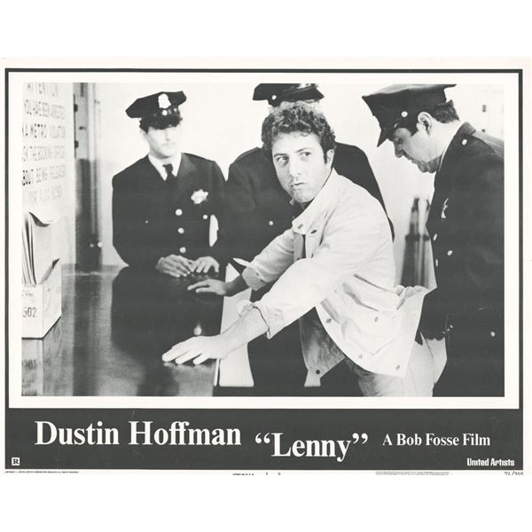 Lenny 1974 original vintage lobby card
