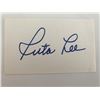 Image 1 : Actress Ruta Lee original signature