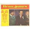 Image 1 : Beau James 1957 original vintage lobby card