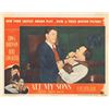 Image 1 : All My Sons 1948 original vintage lobby card