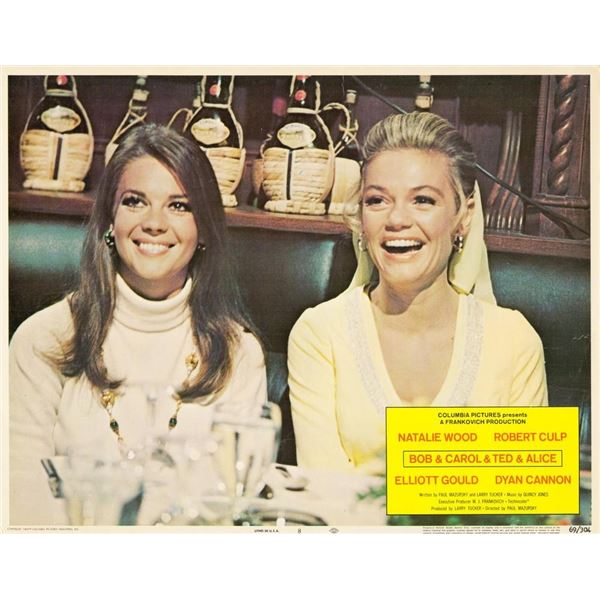 Bob & Carol & Ted & Alice 1969 original vintage lobby card