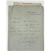 Image 1 : British play critic John Clayton signed letter