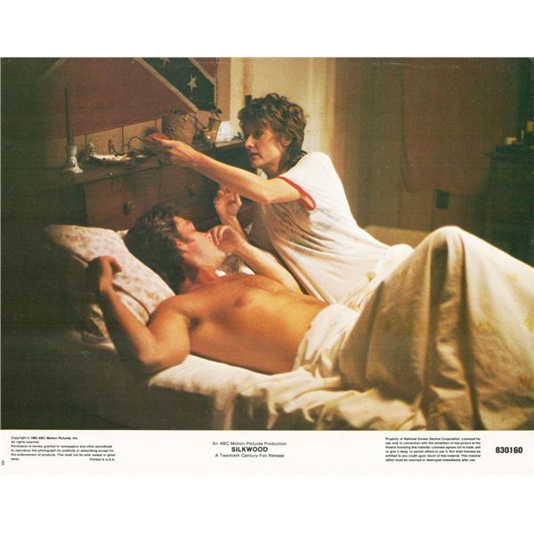 Silkwood  1983 original vintage lobby card