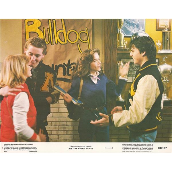 All the Right Moves set of 8 original lobby cards