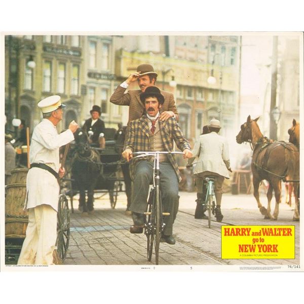 Harry and Walter Go to New York  1976 original vintage lobby card