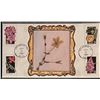 Image 1 : Pressed Flower Art FDC 1992.