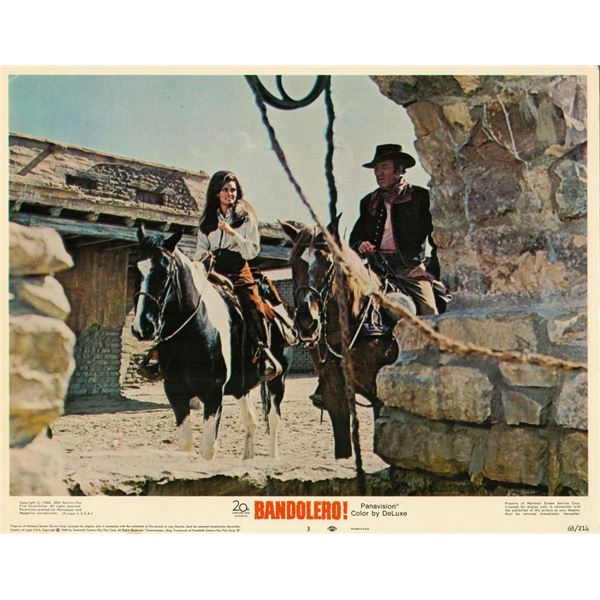 Bandolero! 1968 original vintage lobby card