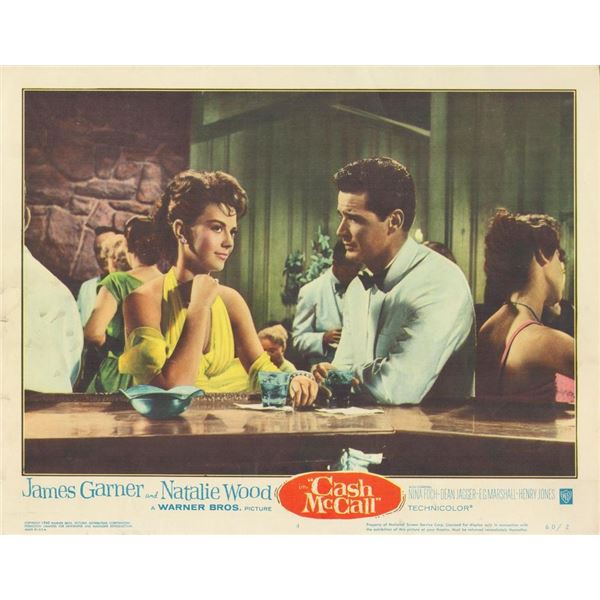 Cash McCall 1960 original vintage lobby card
