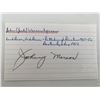 Image 1 : Johnny Merson original signature