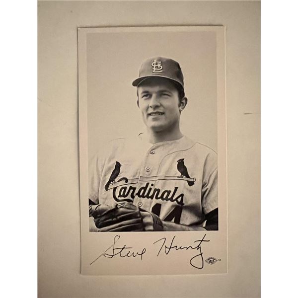 Steve Huntz facsimile signed photo. 3x5 inches